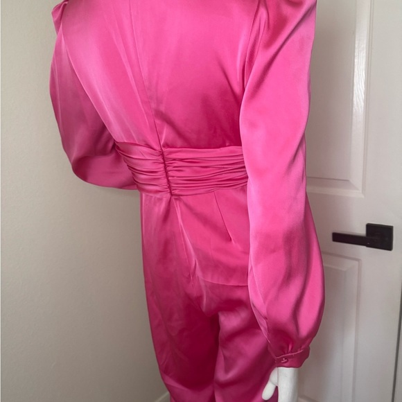 Mac Duggal Elegant Pink Jumpsuit - Picture 10 of 14